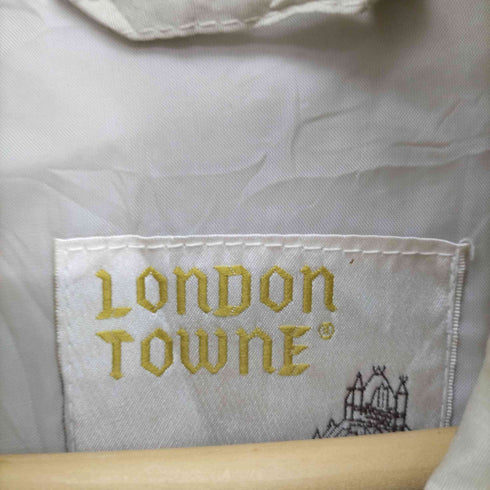 ロンドンフォグ LONDON FOG 90S LONDON TOWNE フーデッド 比翼 ジップアップ ジャケット レディース 15/16 REG