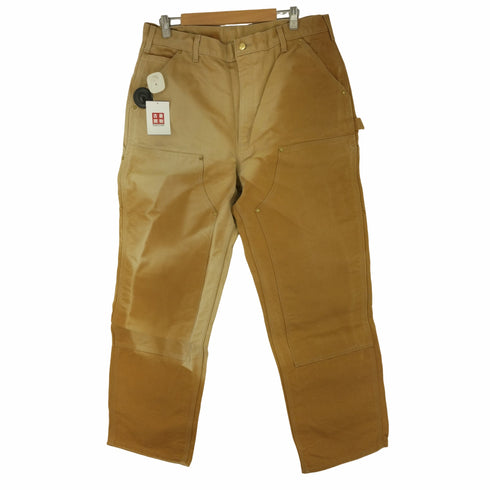 カーハート Carhartt DOUBLE FRONT WORK DUNGAREE(CARHARTT BROWN) メンズ 38x32