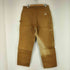 カーハート Carhartt DOUBLE FRONT WORK DUNGAREE(CARHARTT BROWN) メンズ 38x32