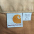 カーハート Carhartt DOUBLE FRONT WORK DUNGAREE(CARHARTT BROWN) メンズ 38x32
