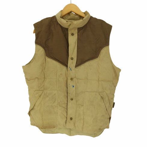 パシフィックトレイル PACIFIC TRAIL 70-80S USA製 ウエスタン ダウン ベスト メンズ import:L