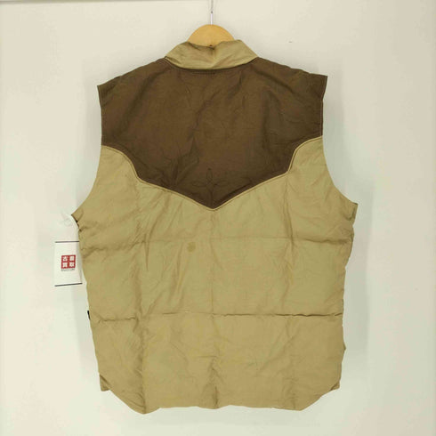 パシフィックトレイル PACIFIC TRAIL 70-80S USA製 ウエスタン ダウン ベスト メンズ import:L