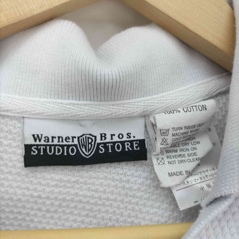 ワーナーブラザーズ スタジオストア WARNER BROS STUDIO STORE キャラクター 刺繍 ポロシャツ メンズ JPN:M