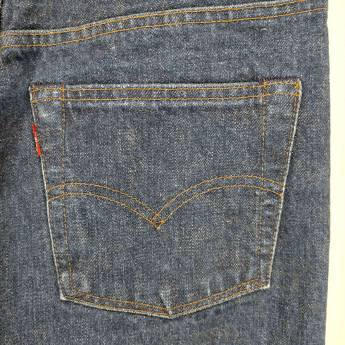 リーバイス Levis 80S 87年 9月製造 502XX復刻 BIGE ボタン裏J22 インディゴデニム メンズ W30 L33