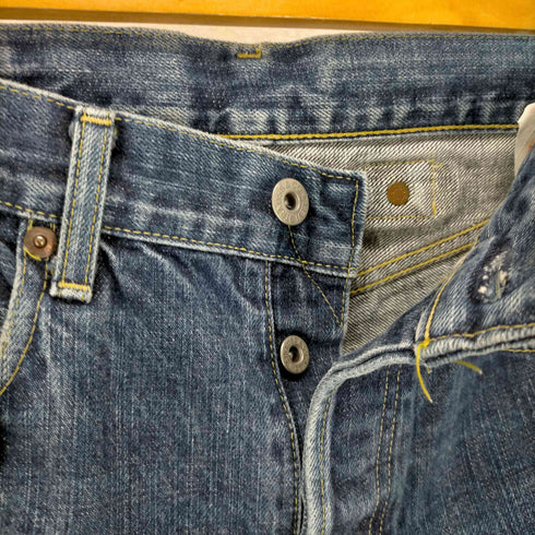 リーバイス Levis 00S 702XX復刻 BIGE シンチバック ボタンフライ ストレートデニムパンツ メンズ W29 L36