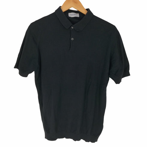ジョンスメドレー JOHN SMEDLEY シーアイランドコットン ニットポロシャツ メンズ import:L