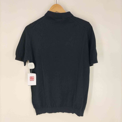 ジョンスメドレー JOHN SMEDLEY シーアイランドコットン ニットポロシャツ メンズ import:L