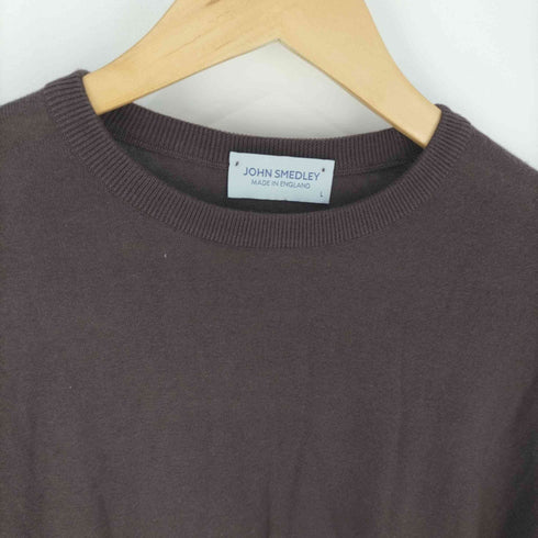 ジョンスメドレー JOHN SMEDLEY クルーネックニットTシャツ メンズ import:L