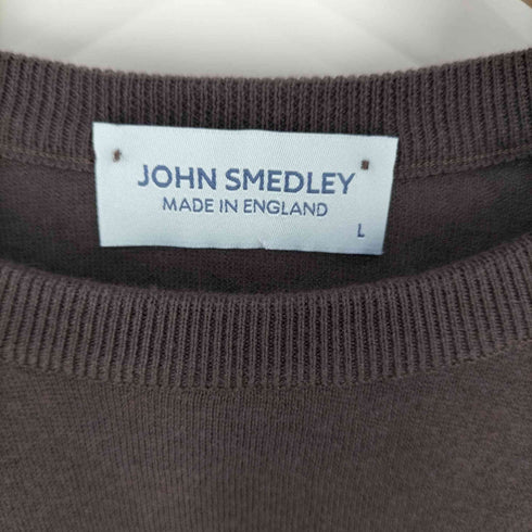 ジョンスメドレー JOHN SMEDLEY クルーネックニットTシャツ メンズ import:L