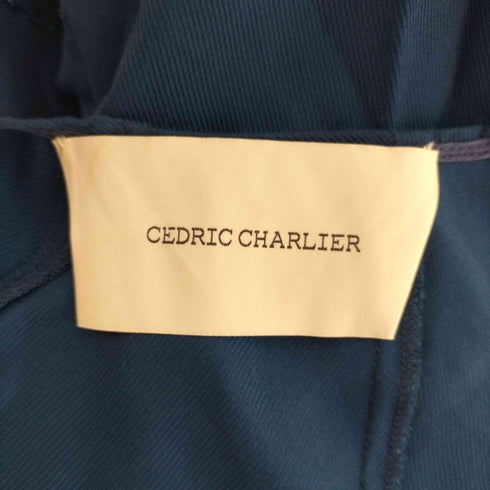 セドリック シャルリエ Cedric Charlier バックジップ レーヨンワンピース レディース US:6
