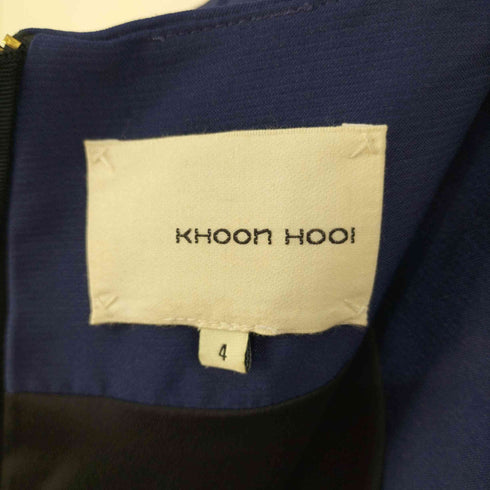KHOON HOOI フロントスキッパー 袖ボリューム フレアワンピース レディース 4