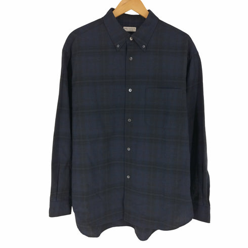 ビューティーアンドユースユナイテッドアローズ BEAUTY & YOUTH UNITED ARROWS アブストラクト チェック ボタンダウン シャツ メンズ JPN:XL