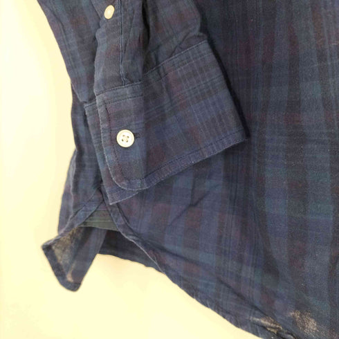 スティーブンアラン Steven Alan ORIGINAL MADRAS TRADING COMPANY BD SHIRT メンズ import:M