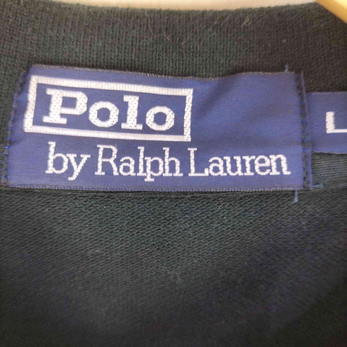 ポロバイラルフローレン Polo by RALPH LAUREN ポニー刺繍ロゴ ポロシャツ メンズ import:L