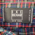 アイクベーハー IKE BEHAR USA製 チェックシャツ メンズ import:L