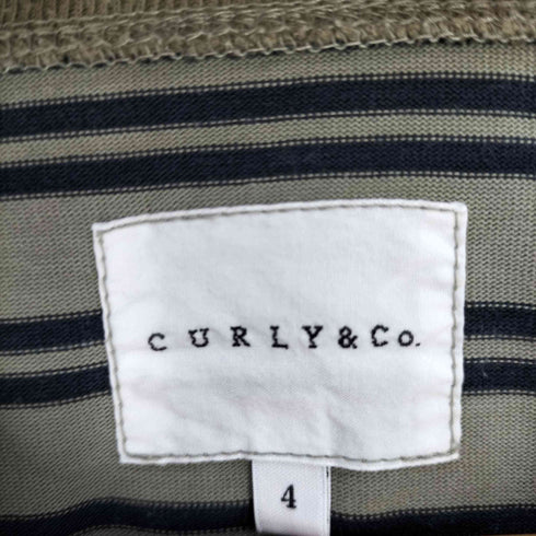 カーリー CURLY&Co ヘンリーネックボーダーTシャツ メンズ 4