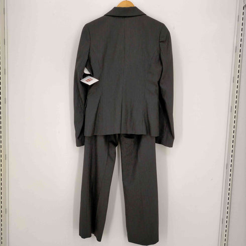 ナチュラルビューティーベーシック NATURAL BEAUTY BASIC ストライプ スーツ セットアップ レディース L&M