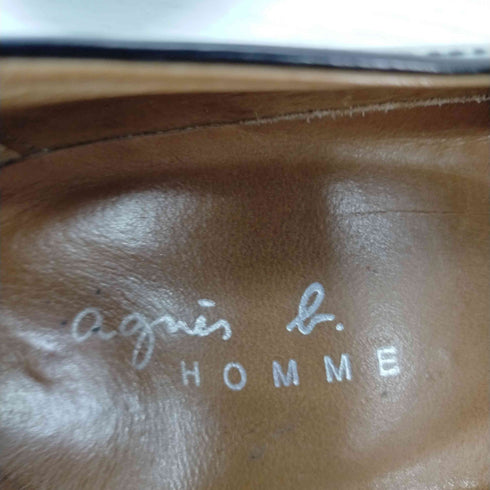 アニエスベーオム Agnes b.homme レザータッセルローファー メンズ JPN:42