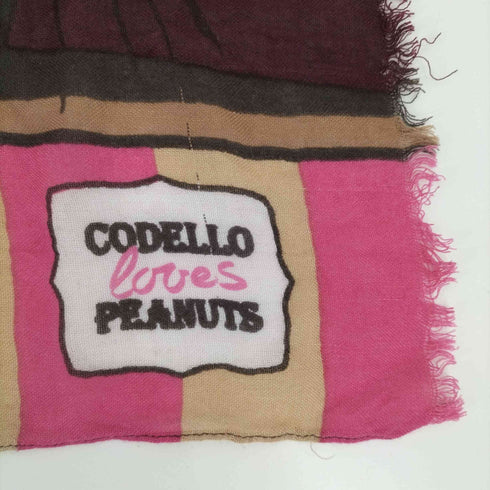 CODELLO PEANUTS 大判スカーフ レディース