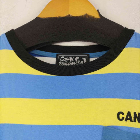 キャンディーストリッパー CANDY STRIPER オーバーサイズ S/S ボーダーTシャツ レディース JPN:2