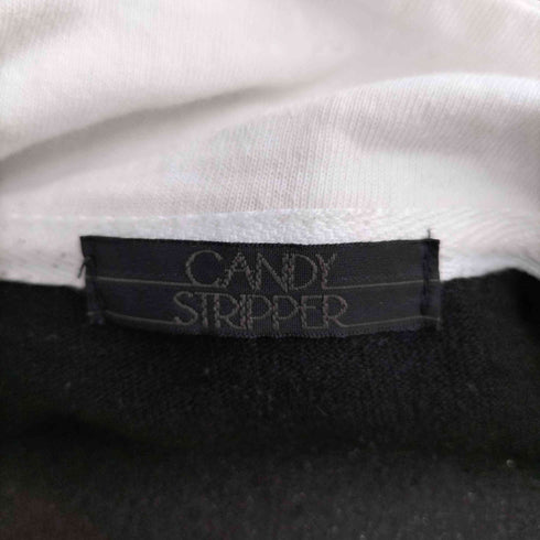 キャンディーストリッパー CANDY STRIPER ネズミ刺繍 S/S ボーダーポロシャツ レディース JPN:2