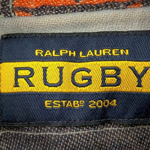 ラグビーラルフローレン Rugby Ralph Lauren ネイティブ柄 シャツ チンスト付き メンズ import:S