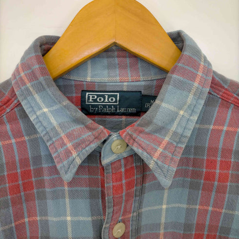 ポロラルフローレン POLO RALPH LAUREN ネルシャツ メンズ import:M