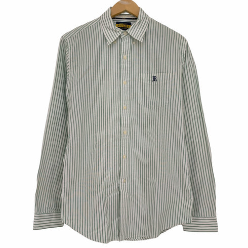 ラグビーラルフローレン Rugby Ralph Lauren ストライプ オックスフォード ボタンダウンシャツ メンズ import:M