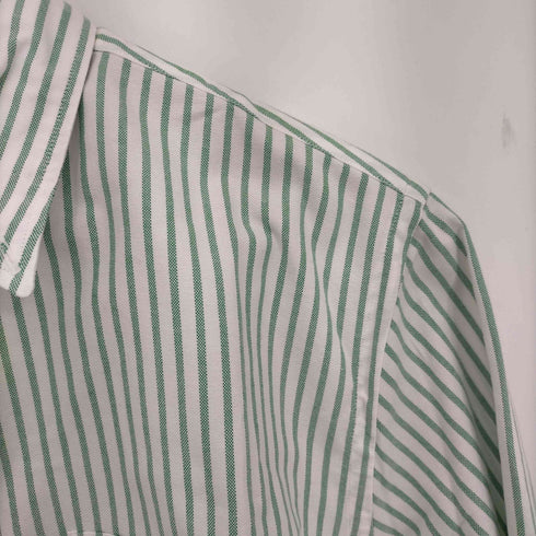 ラグビーラルフローレン Rugby Ralph Lauren ストライプ オックスフォード ボタンダウンシャツ メンズ import:M
