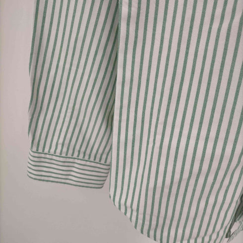 ラグビーラルフローレン Rugby Ralph Lauren ストライプ オックスフォード ボタンダウンシャツ メンズ import:M