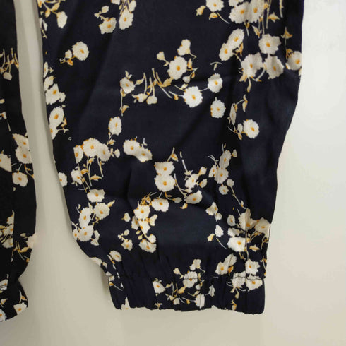 ザラ ZARA 花柄イージーパンツ レディース S