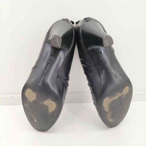 ツモリチサトウォーク tsumori chisato walk 日本製 ジップアップ レザーブーツ レディース 25