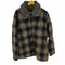 エディーバウアー Eddie Bauer オンブレチェックウールコート 襟ボア着脱可能 メンズ JPN:L