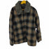 エディーバウアー Eddie Bauer オンブレチェックウールコート 襟ボア着脱可能 メンズ JPN:L