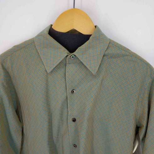 ポールスミスロンドン Paul Smith LONDON 90S 玉虫カラ― ドレスシャツ 総柄 玉蟲 タマムシ メンズ JPN:M