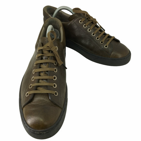 EVERLASTING sneakers LACE UP レザースニーカー VIBRAM メンズ