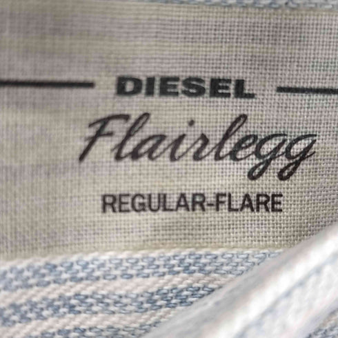 ディーゼル DIESEL ストライプ フレアデニム ベルボトム Y2K レディース W23/L32