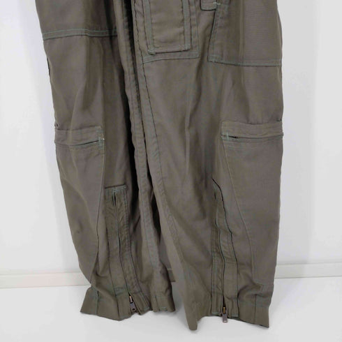 ユーエスアーミー US ARMY 70S SCOVILLジップ フライトスーツ ジャンプスーツ つなぎ メンズ ONE SIZE