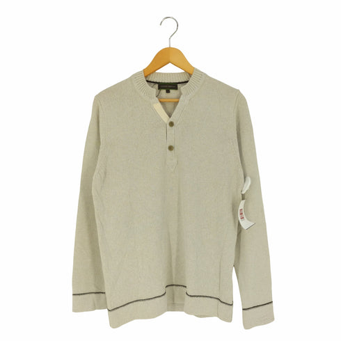 ジョセフアボード JOSEPH ABBOUD コットンナイロン ヘンリーネックニット メンズ JPN:L