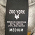 ズーヨーク ZOO YORK 90-00s パキスタン製 ダブルジップ ロゴ刺繍 ジップアップパーカー メンズ import:M