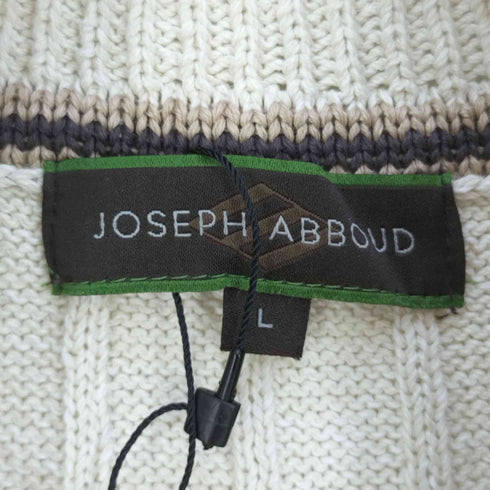ジョセフアボード JOSEPH ABBOUD スナップボタン コットンニットカーディガン メンズ JPN:L