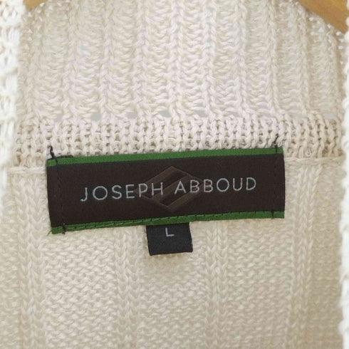 ジョセフアボード JOSEPH ABBOUD ハイネック コットンニットカーディガン メンズ JPN:L