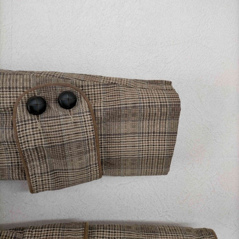 ANNA BASSANI MADE IN ITALY クルミボタン ダブルジャケット レディース