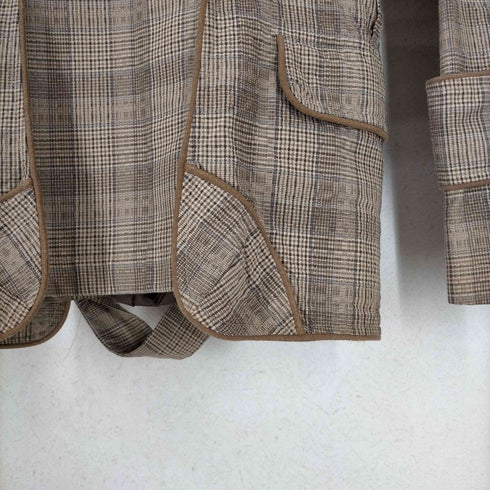ANNA BASSANI MADE IN ITALY クルミボタン ダブルジャケット レディース