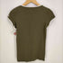 ディーゼル DIESEL Y2K VネックTシャツ 袖ロゴ レディース import:S