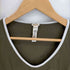 ディーゼル DIESEL Y2K VネックTシャツ 袖ロゴ レディース import:S