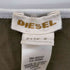 ディーゼル DIESEL Y2K VネックTシャツ 袖ロゴ レディース import:S