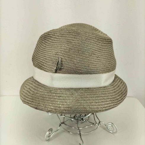 ミュールバウアー MUHLBAUER リボン ペーパーハット レディース