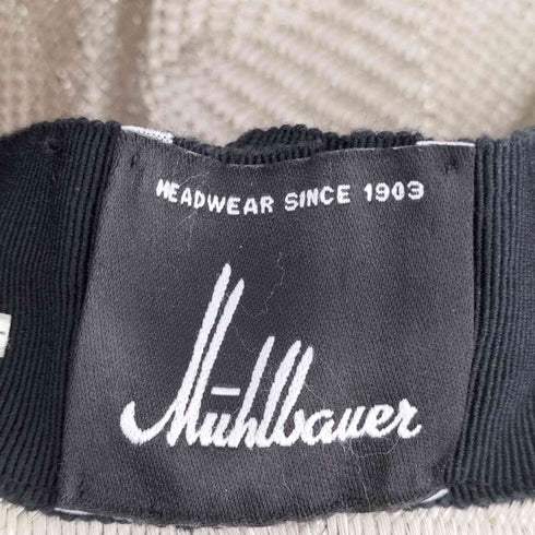 ミュールバウアー MUHLBAUER リボン ペーパーハット レディース