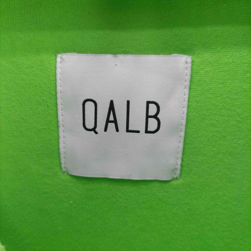 カルブ QALB パイル地 フロント刺繍 ノースリーブ プルオーバーフーディ メンズ FREE